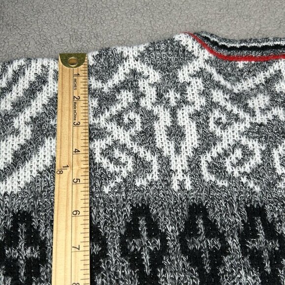 Vintage London Fog Sweater Mens Medium Aztec Geometric Knit Pullover 90s USA - Picture 10 of 11